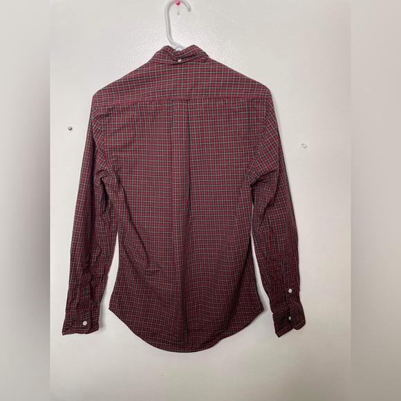 Mens Gitman Bro Vintage Shirt Flannel Red button down, size extra small - Picture 7 of 11